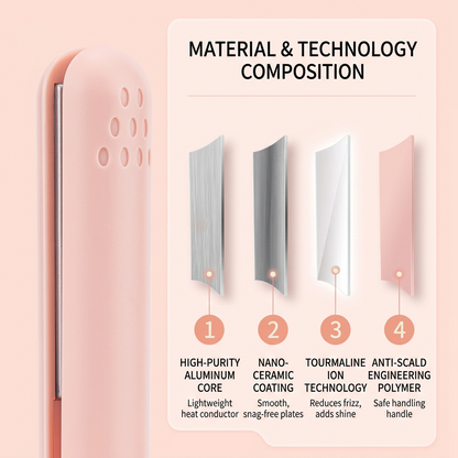 Devareon® 🪮2-in-1 Mini Curling Iron
