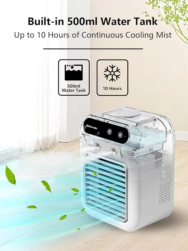 Devareon® 🌬️Portable 3-in-1 Quiet Fan Air Conditioner⌛Limited Quantity💥Best Price