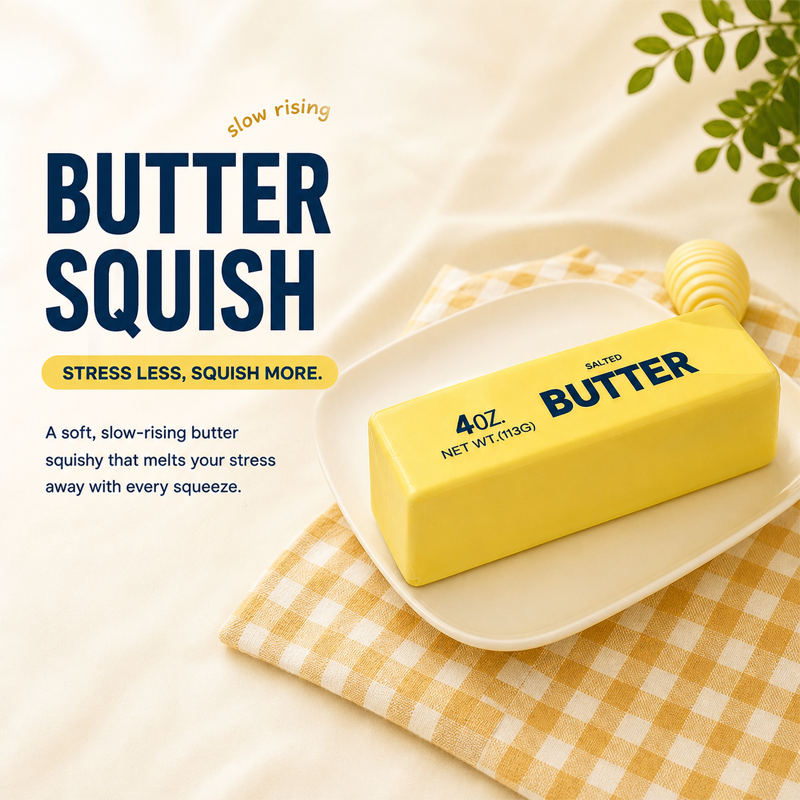 Devareon®  💫 Butter Squishy Stress Relief Squeeze Toy