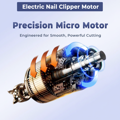 2026 Upgraded 2-in-1 Electric Nail Clipper & Polisher-Devareon®