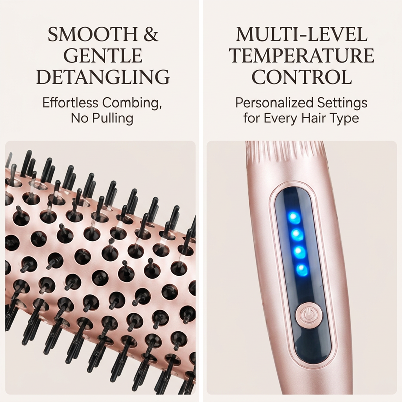 Devareon® ⏳⏰Last 4 hours Sale💇‍♀️2-in-1 Hair Fluffy Styling Comb✨Fluffy Volume in Minutes