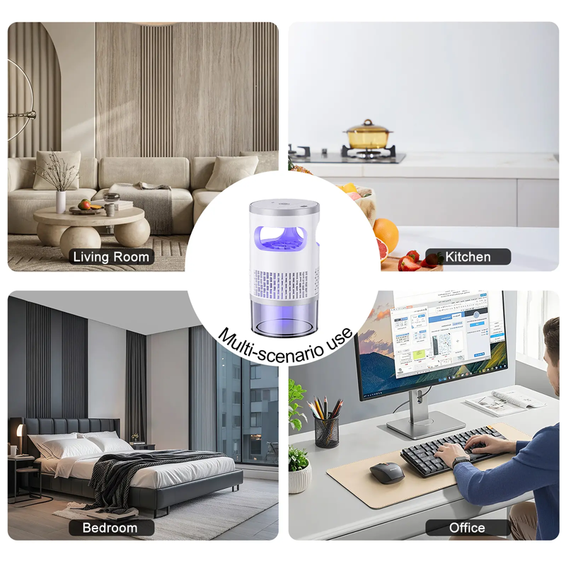 Devareon® 📢📢40% OFF !! ⏰Indoor LED Bug Zapper for Home & Bedroom