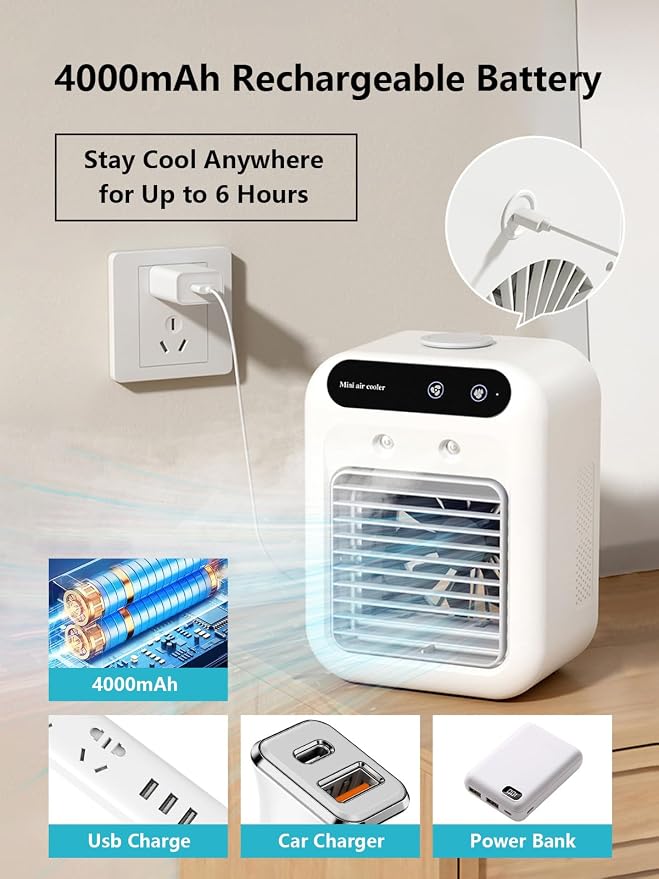 Devareon® 🌬️Portable 3-in-1 Quiet Fan Air Conditioner⌛Limited Quantity💥Best Price