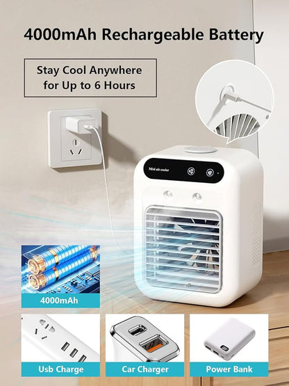 Devareon® 🌬️Portable 3-in-1 Quiet Fan Air Conditioner⌛Limited Quantity💥Best Price