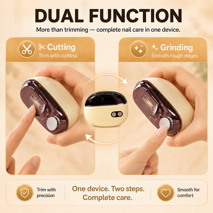 upsell✨40% OFF! 👶 Smart Electric Nail Clipper — Gentle & Safe Nail Care for Baby’s Tiny Fingers & The Whole Family ✨ — Devareon®