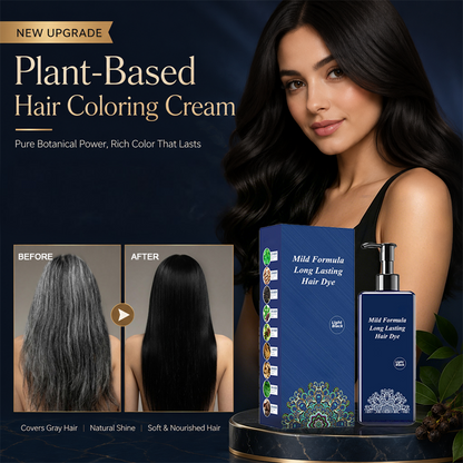 Devareon® ⏰Plant-Based Hair Coloring Cream - Mild Formula Long Lasting