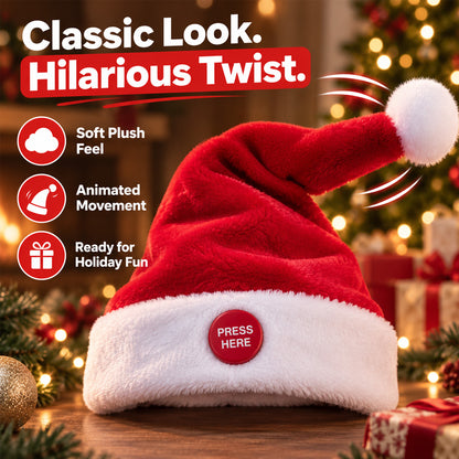 ✨🎅Singing & Dancing Santa Hat – The Christmas Hat That Steals the Party & Makes a Great Christmas Gift🎁 | Devareon®