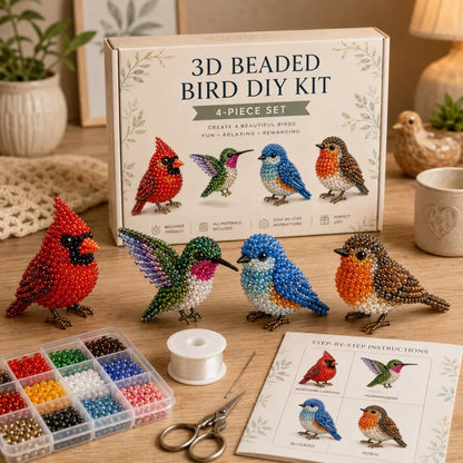 Devareon®🔥Hot Sale - 50% OFF🔥🏆Limited Time Sale 49% OFF🧵✨Petite 3D Beaded Animal Craft Kit
