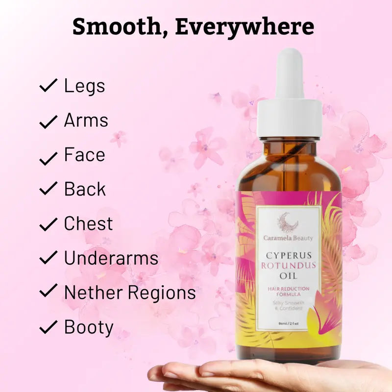 Devareon®  Cyperus Rotundus Oil for Natural Hair Reduction