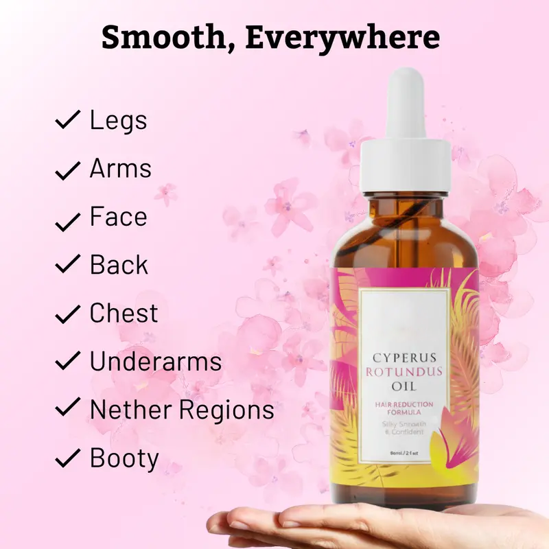 Devareon®⏳⏰  Cyperus Rotundus Oil for Natural Hair Reduction