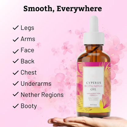 Devareon®⏳⏰  Cyperus Rotundus Oil for Natural Hair Reduction