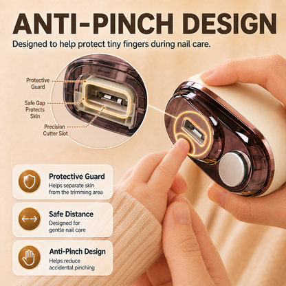 upsell✨40% OFF! 👶 Smart Electric Nail Clipper — Gentle & Safe Nail Care for Baby’s Tiny Fingers & The Whole Family ✨ — Devareon®