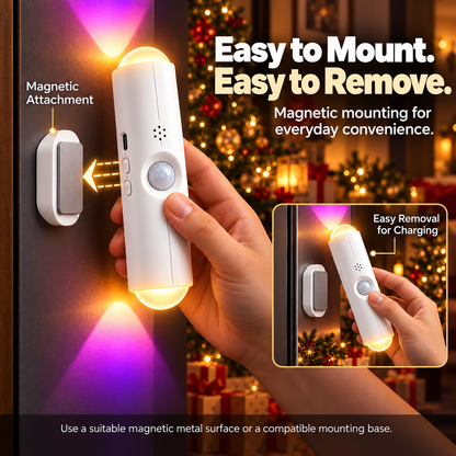 🎁🎄 Christmas RGB Mood Light – 7 Colours to Turn Your Home into Your Personal Sanctuary | Rechargeable & Motion Activated | Devareon®