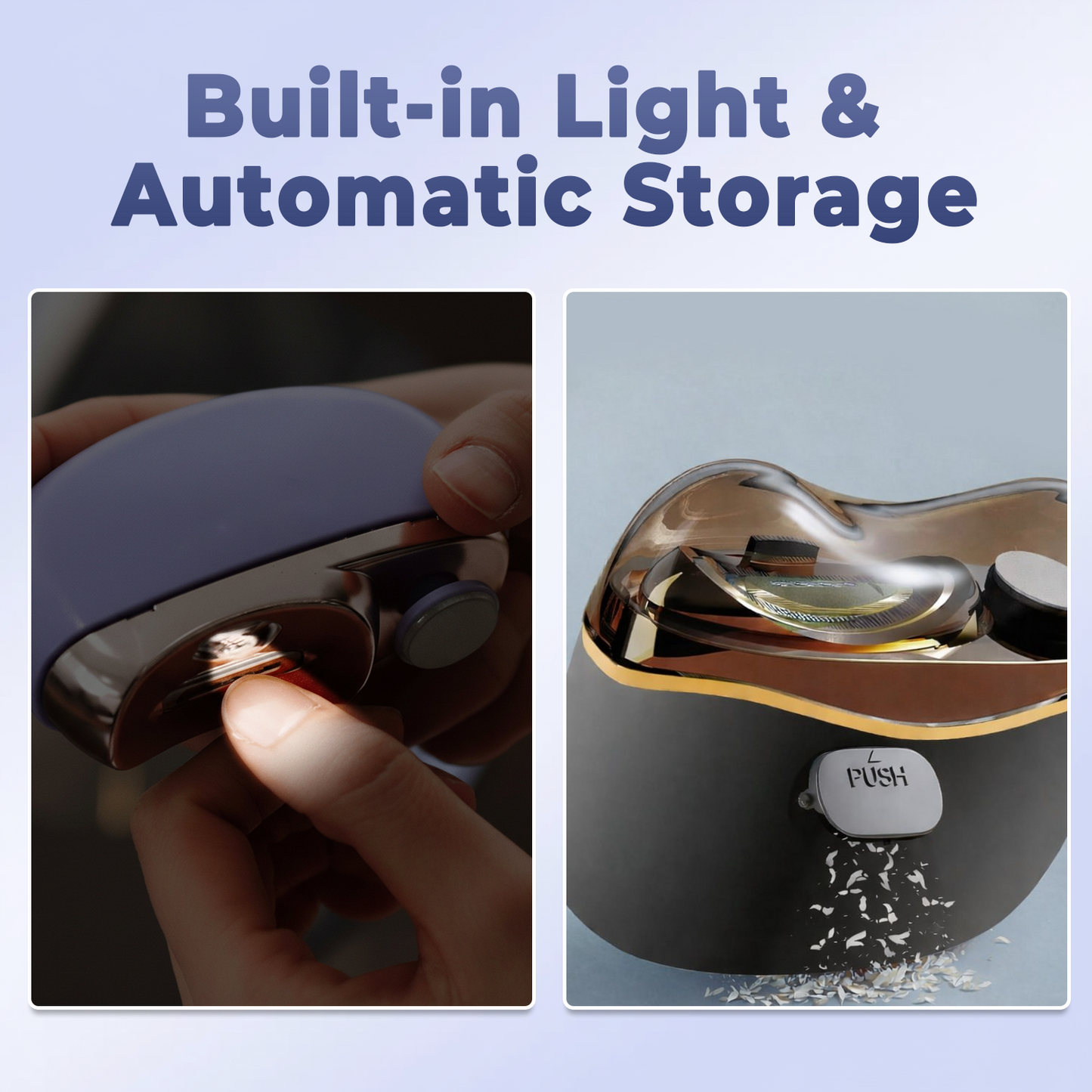 2026 Upgraded 2-in-1 Electric Nail Clipper & Polisher-Devareon®