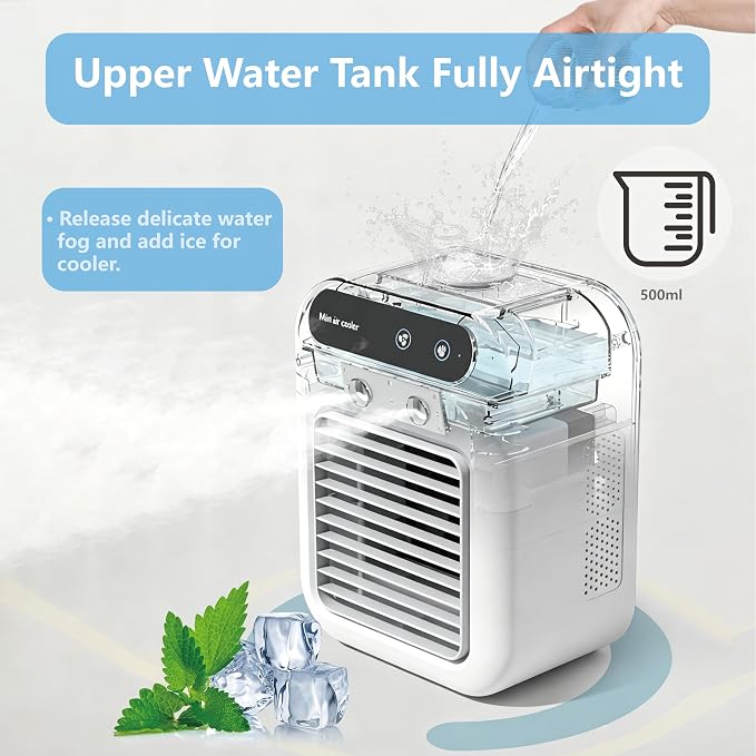 Devareon® 🌬️Portable 3-in-1 Quiet Fan Air Conditioner⌛Limited Quantity💥Best Price