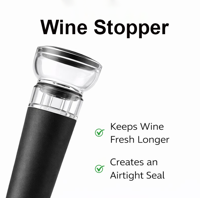 Devareon®🍷 Electric Wine Opener – One-Touch Automatic Corkscrew with USB Rechargeable Battery