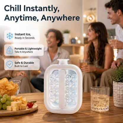upsell🌞Summer New Hot Selling 40% OFF🎁💦Portable Silicone Ice Ball Kettle for Camping, Beach & Pool Parties🧊---Devareon