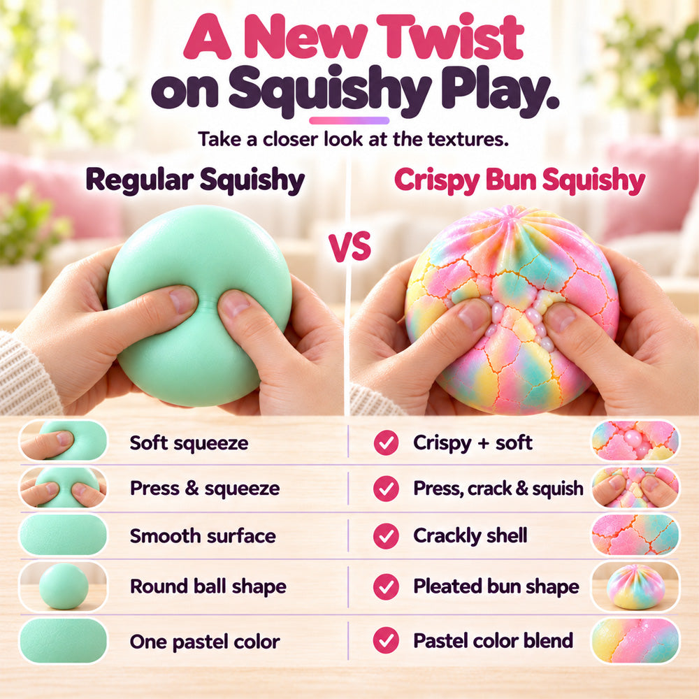 🌈✨ 2026 New Arrivals | Crispy Squishy Stress-Relieving Toy  – Squeeze, Crack & Relax😀| Devareon®