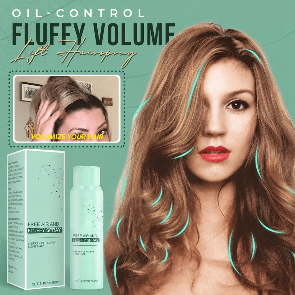 ⏰ HOT DEAL 🔥 Get Fluffy, Voluminous Hair All Day ✨ Oil-Control Volume Lift Spray— Devareon®