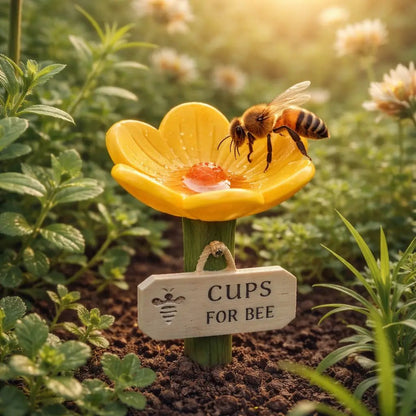 🐝Flower-Shaped Bee Watering Station💧 -Devareon®
