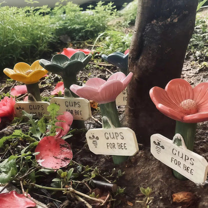 🐝Flower-Shaped Bee Watering Station💧 -Devareon®