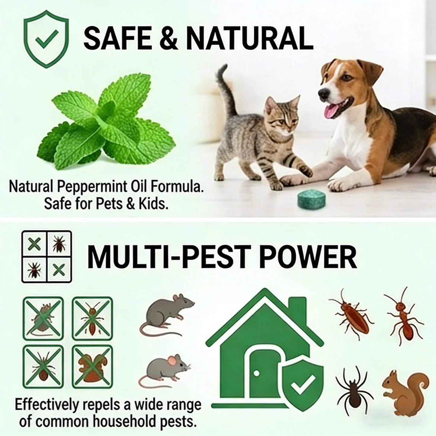 Devareon® 🥳2026 HOT SALE🥳💞50K+ SOLD!🏠🛡️ 40% OFF! All‑Pest Repellent – Safe for pets & wildlife. No poisons, just effective. Use indoors & out. 🐾✅