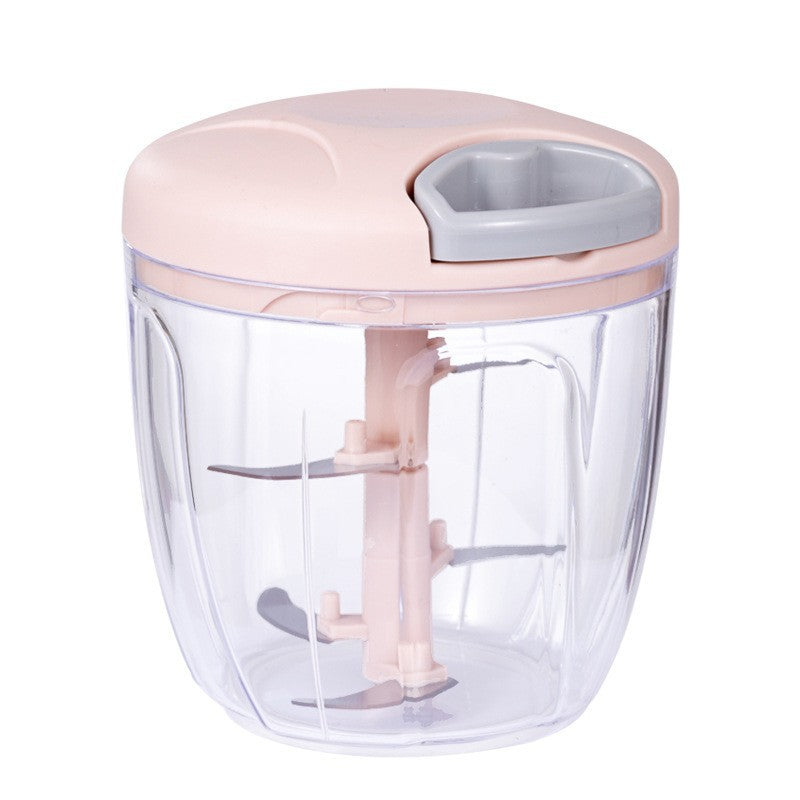 Devareon®Multi-Function Garlic Crusher & Manual Food Chopper – Meat Grinder, Masher & Baby Food Mixer
