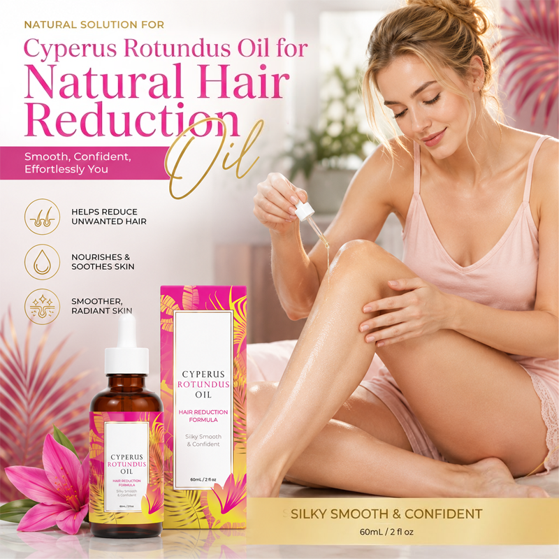 Devareon®⏳⏰  Cyperus Rotundus Oil for Natural Hair Reduction