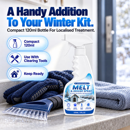 🏆❄️ Buy 2 Get 1 FREE🎁Outdoor De-Icing & Snow Melting Spray – Fast, Easy Winter Ice Removal | Devareon®