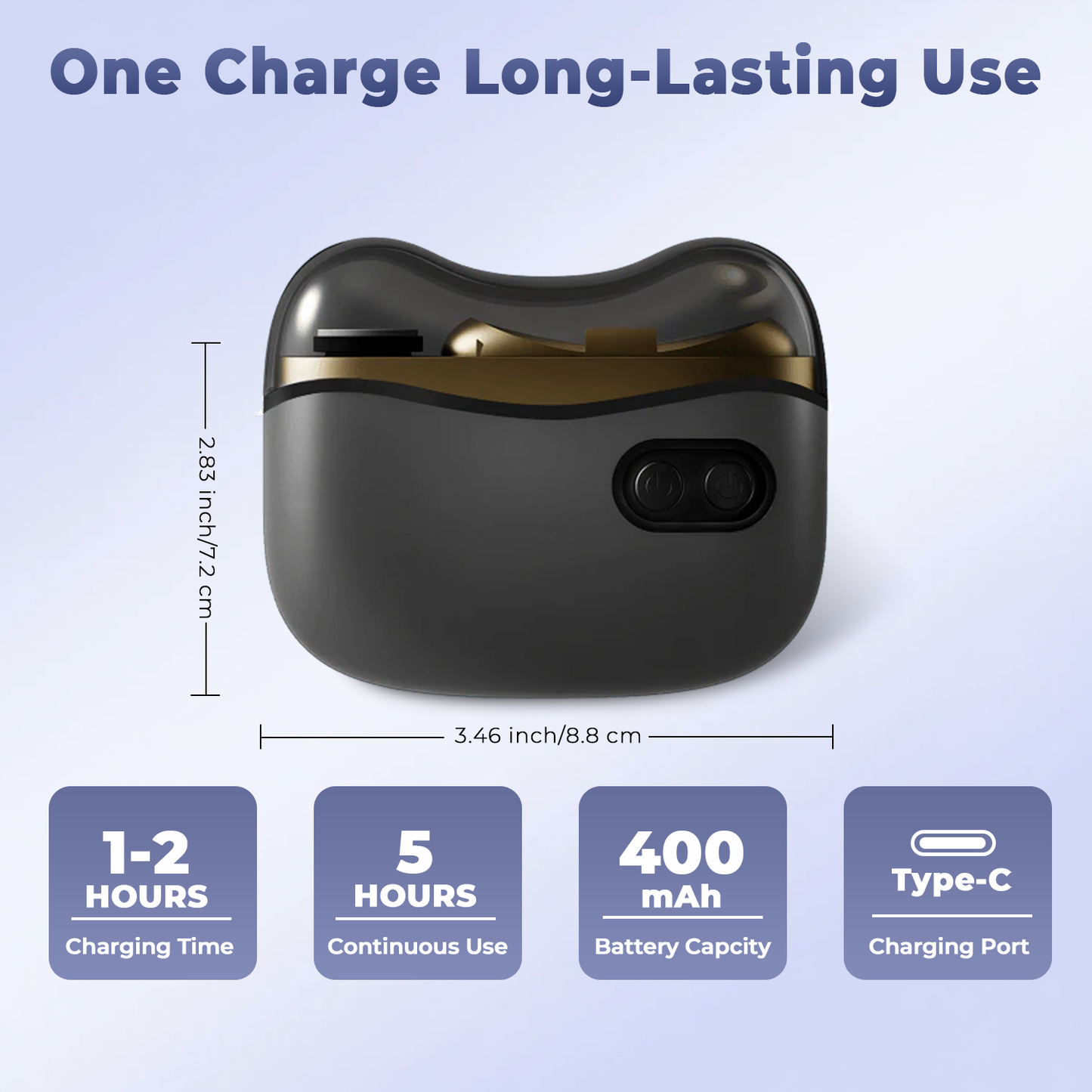 2026 Upgraded 2-in-1 Electric Nail Clipper & Polisher-Devareon®