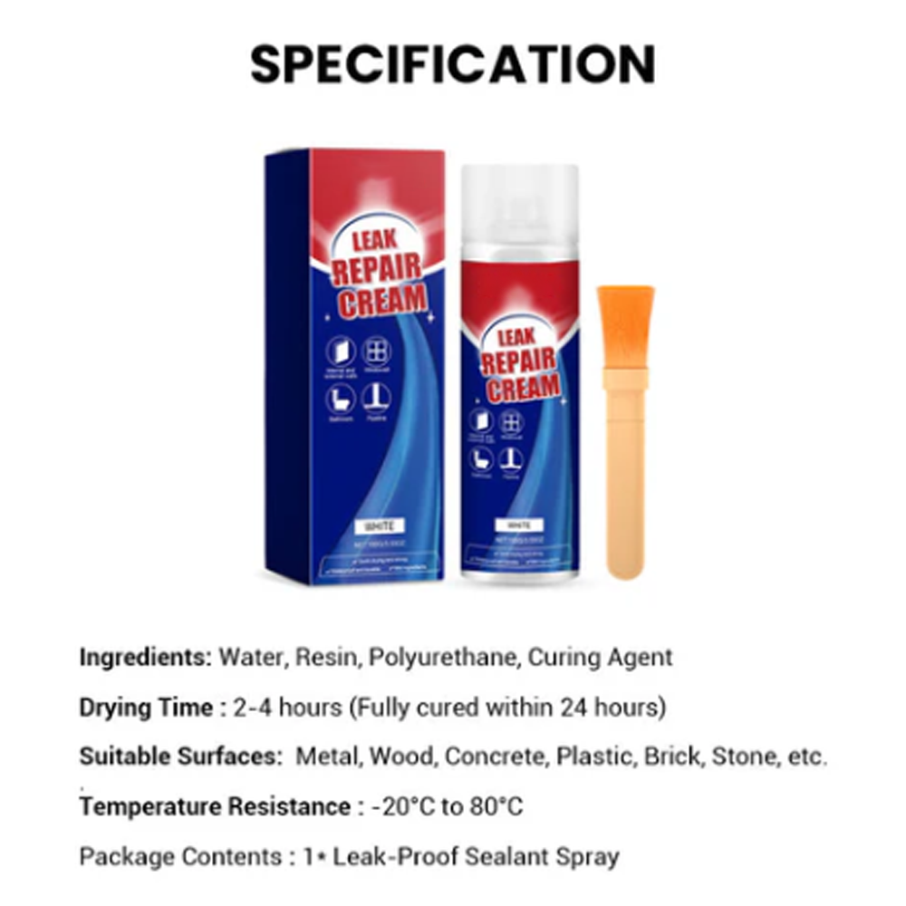 Devareon® Leak Repair Waterproof Sealant Spray
