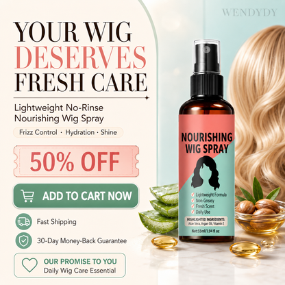 Devareon® ⏰ Hot Sale🔥Lightweight No-Rinse Nourishing Wig Spray