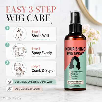 Devareon® ⏰ Hot Sale🔥Lightweight No-Rinse Nourishing Wig Spray