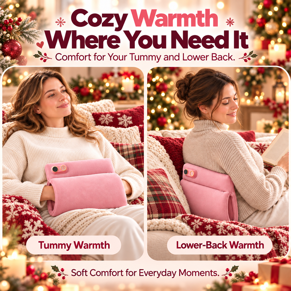 🎉2026 New Arrival🎁Graphene Rechargeable Hand Warmer – Cosy Christmas Warmth, No Water Needed! ❤️ | Devareon®