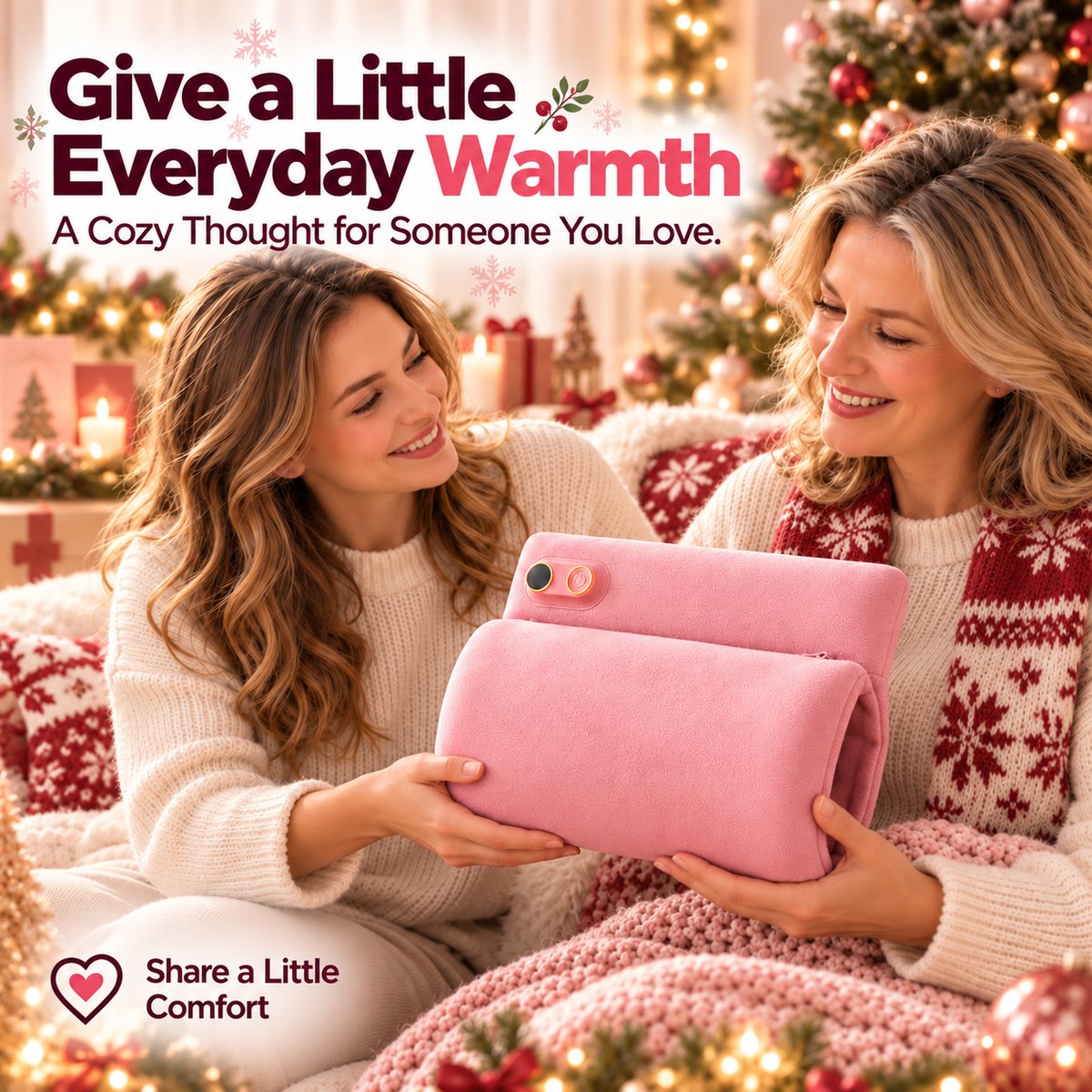 🎉2026 New Arrival🎁Graphene Rechargeable Hand Warmer – Cosy Christmas Warmth, No Water Needed! ❤️ | Devareon®