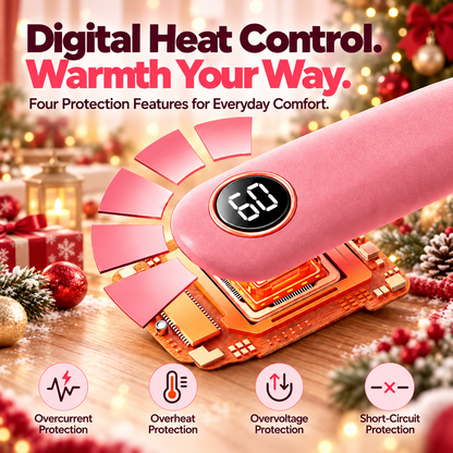 🎉2026 New Arrival🎁Graphene Rechargeable Hand Warmer – Cosy Christmas Warmth, No Water Needed! ❤️ | Devareon®