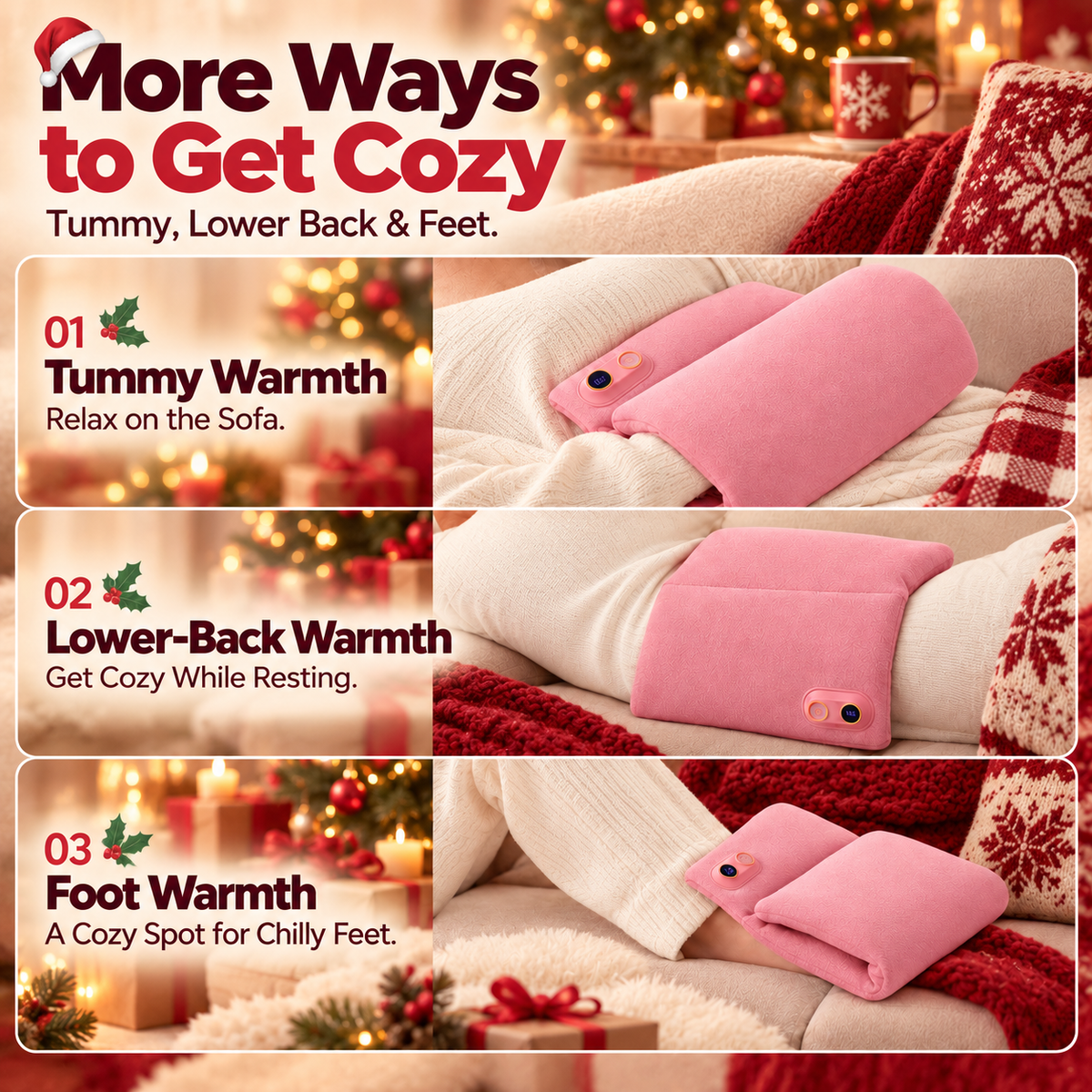 🎉2026 New Arrival🎁Graphene Rechargeable Hand Warmer – Cosy Christmas Warmth, No Water Needed! ❤️ | Devareon®