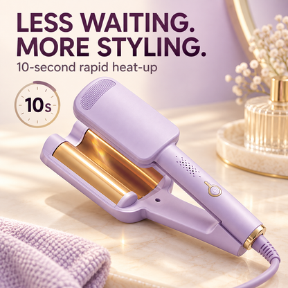 🎉2026 New Arrivals | 42% OFF💥Wavy Curling Iron – Create Effortless, Defined Waves in Seconds | Devareon®
