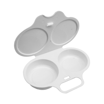 🥳2026 HOT SALE🎁 BUY 2 GET 1 FREE!💥2-Minute Breakfast Made Easy!⏱️No Oil, No Mess, Multi-Use Microwave Egg Poacher | Devareon®
