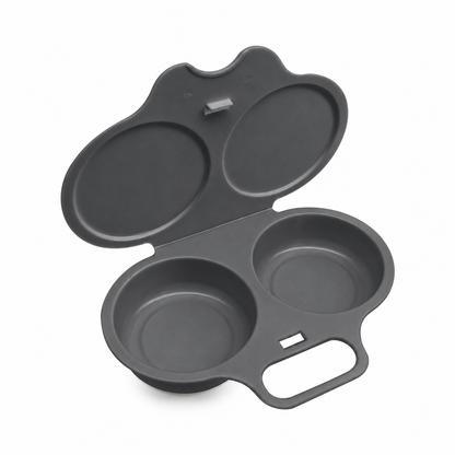 🥳2026 HOT SALE🎁 BUY 2 GET 1 FREE!💥2-Minute Breakfast Made Easy!⏱️No Oil, No Mess, Multi-Use Microwave Egg Poacher | Devareon®