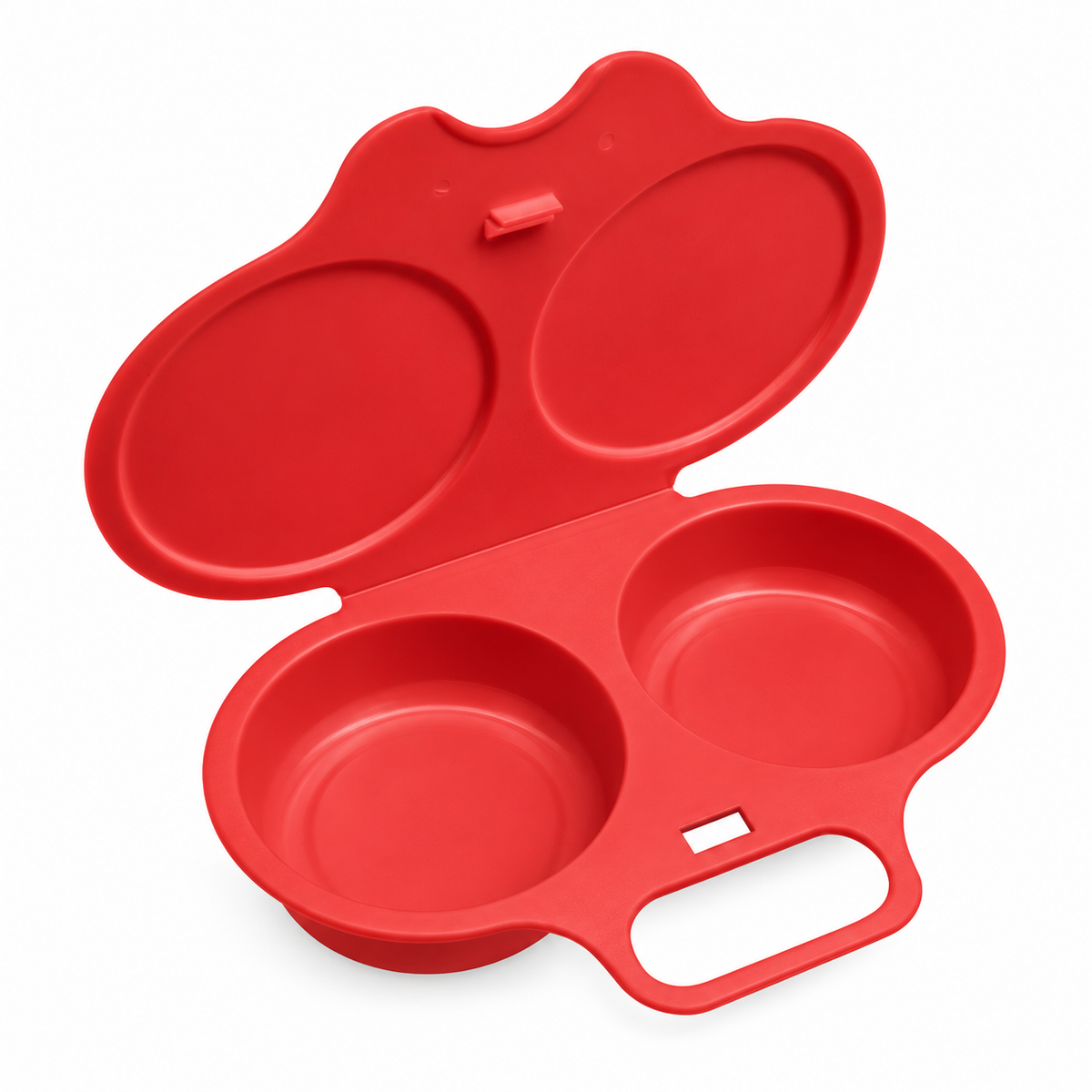 🥳2026 HOT SALE🎁 BUY 2 GET 1 FREE!💥2-Minute Breakfast Made Easy!⏱️No Oil, No Mess, Multi-Use Microwave Egg Poacher | Devareon®