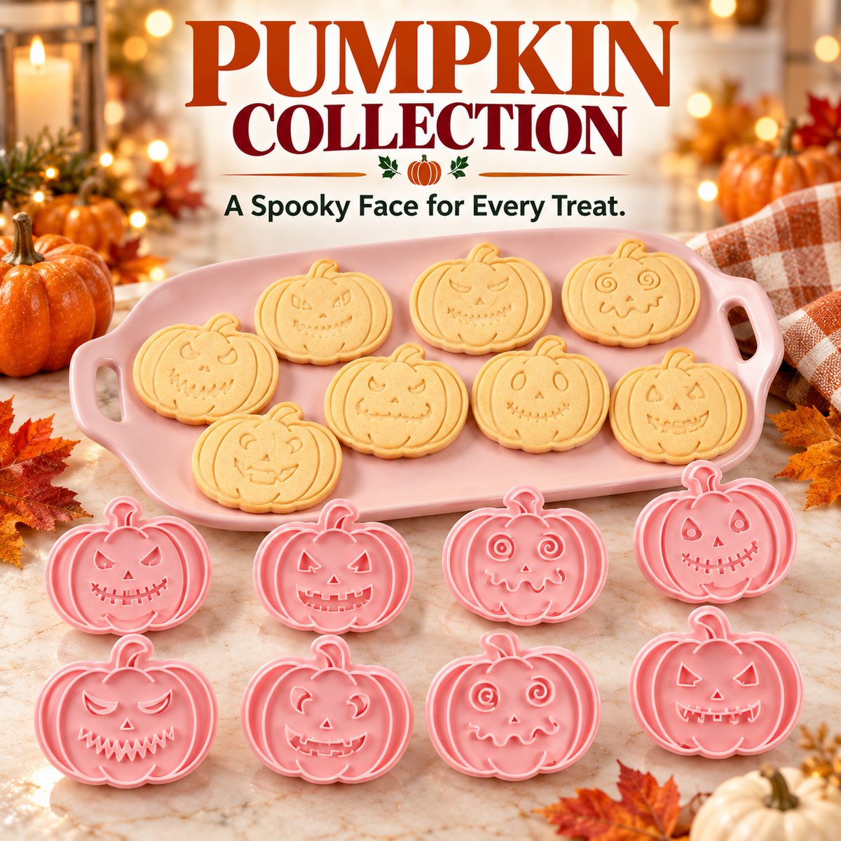 upsell✨🍪Festive Christmas Cookie Mold Set — Perfect for Holiday Baking, Christmas Parties & Homemade Gifts🎅🎁| Devareon®
