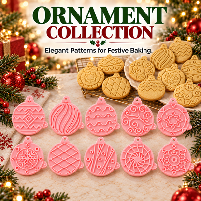 upsell✨🍪Festive Christmas Cookie Mold Set — Perfect for Holiday Baking, Christmas Parties & Homemade Gifts🎅🎁| Devareon®