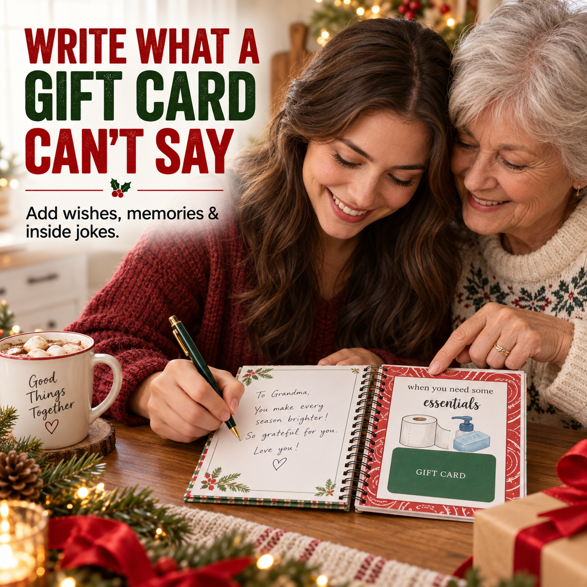 🎁40% OFF🎄Christmas Gift Surprise Book — Turn Gift Cards Into Memorable Gifts | Devareon®