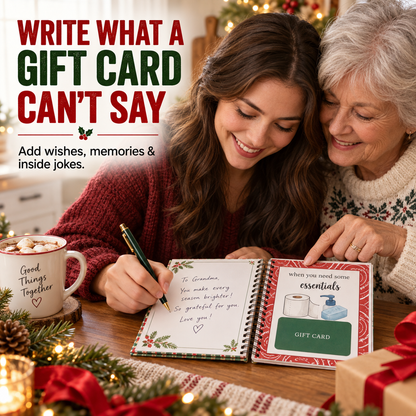 🎁40% OFF🎄Christmas Gift Surprise Book — Turn Gift Cards Into Memorable Gifts | Devareon®