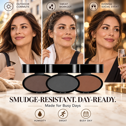 🎉 2026 Sale — 34K+ Sold! 💞 Eyebrow Stamp Powder — One-Press, Waterproof, 24H Long-Lasting Brows | Devareon®