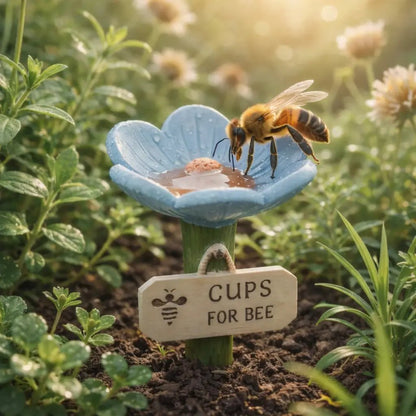 🐝Flower-Shaped Bee Watering Station💧 -Devareon®