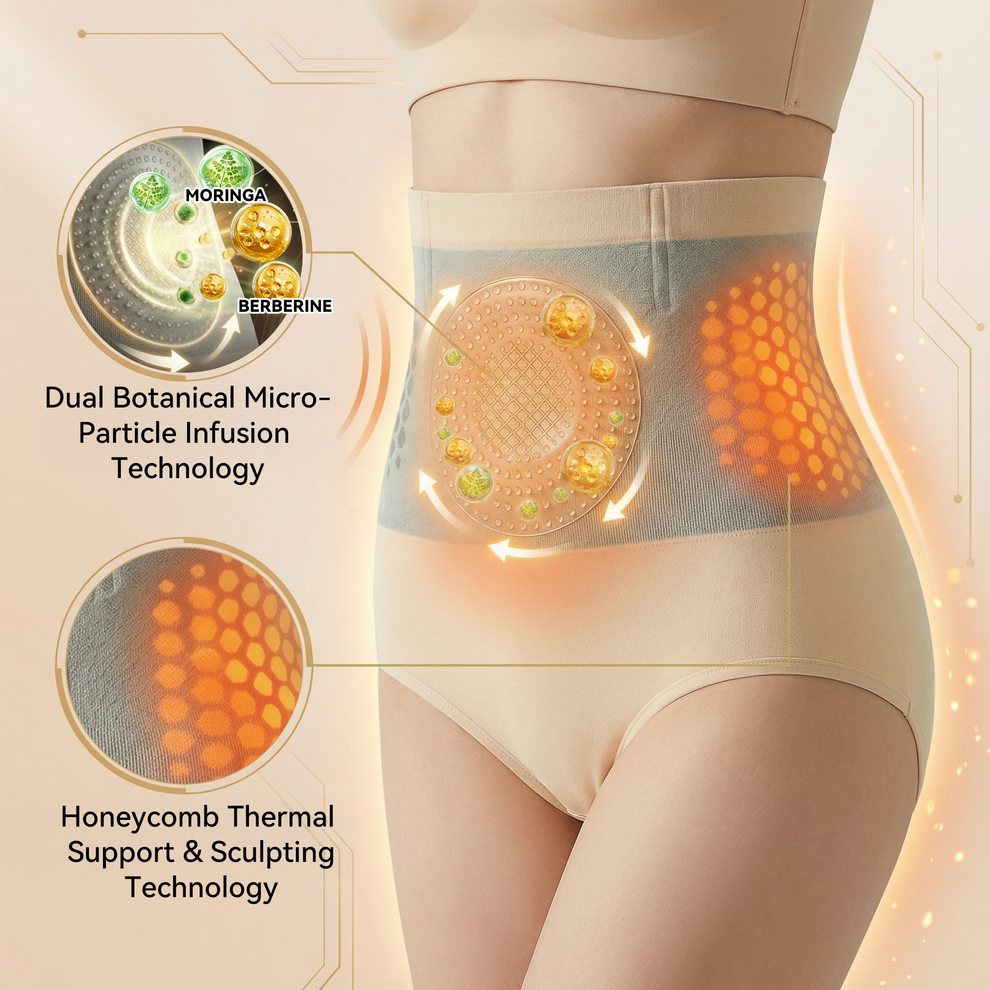 Moringa & Berberine 4-in-1 Microparticle Sculpting & Fat-Burning Shorts🔥Devareon®