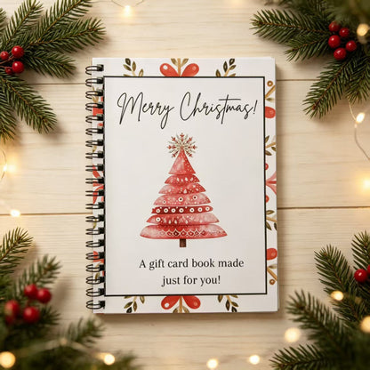 🔥 LIMITED-TIME 50% OFF — Holographic Christmas Gift Card Booklet