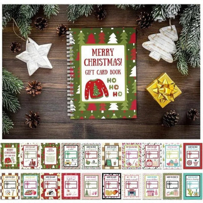 🔥 LIMITED-TIME 50% OFF — Holographic Christmas Gift Card Booklet